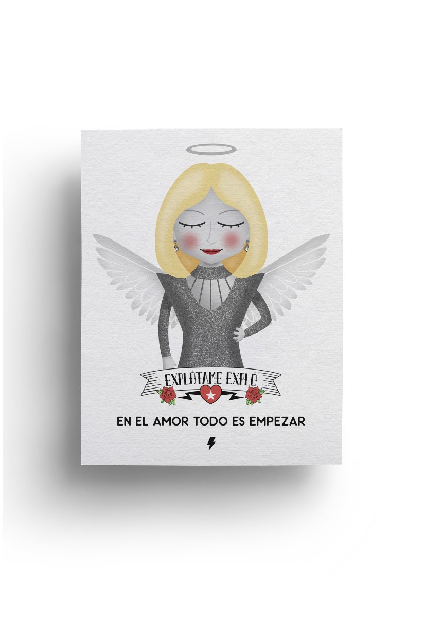 Lámina Raffaella BN
