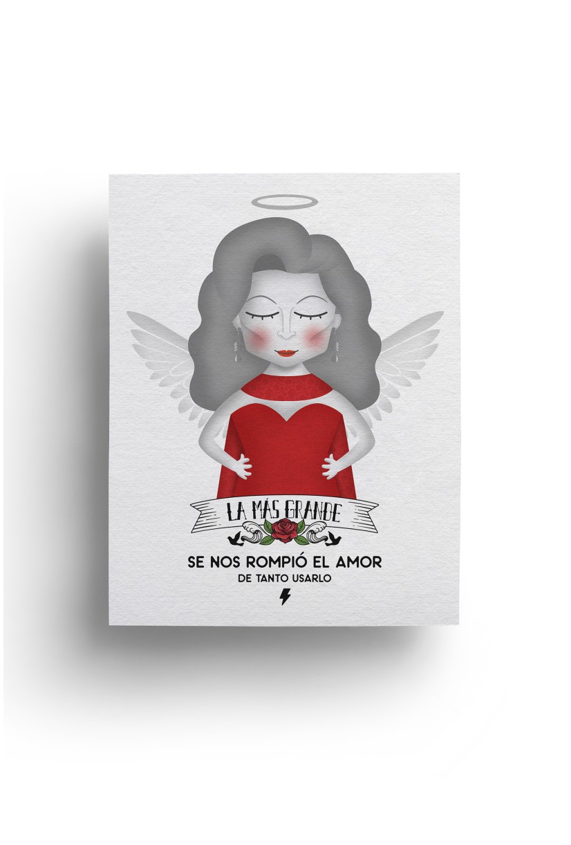 Lámina Rocío BN