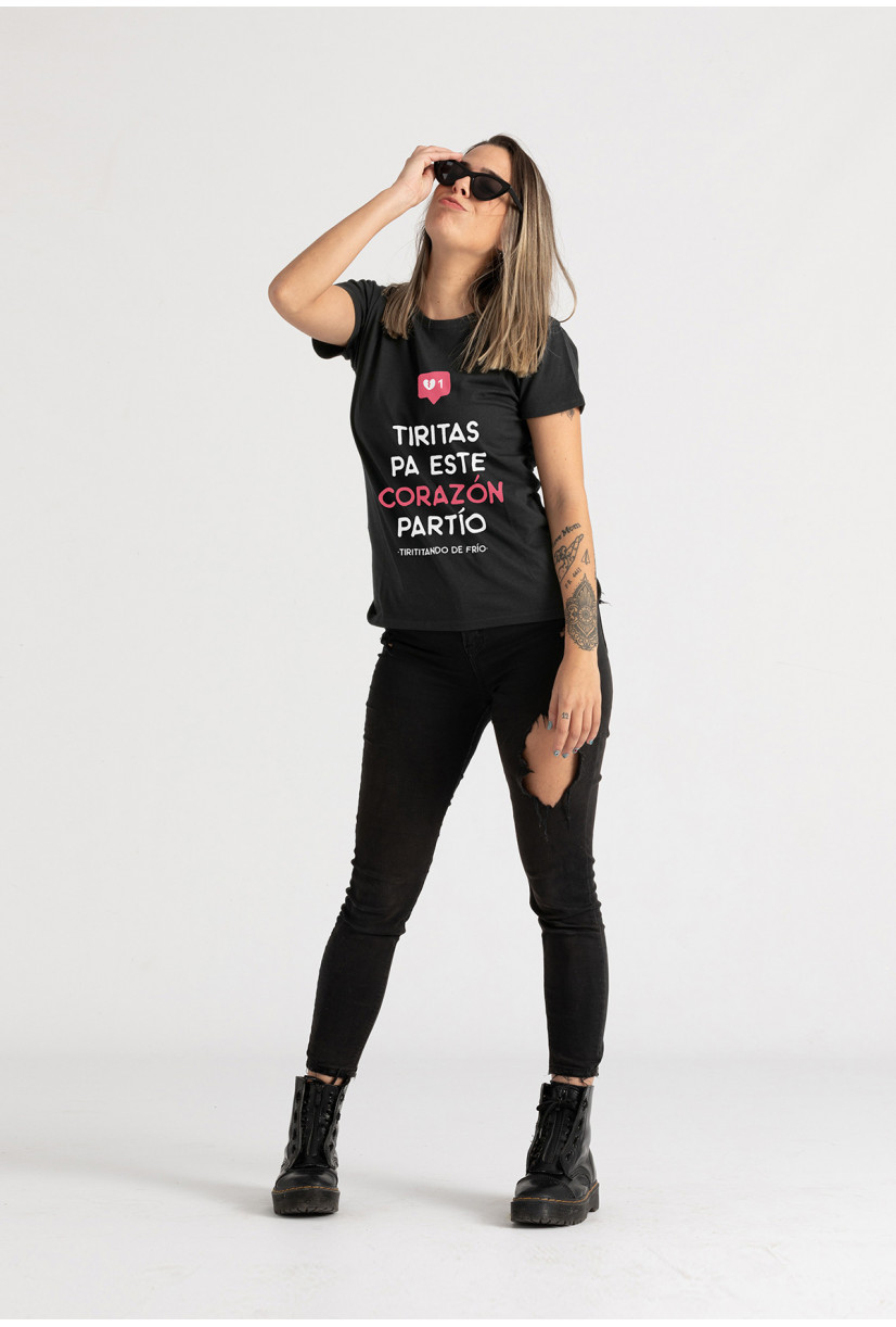 Camiseta Corazón partío chica