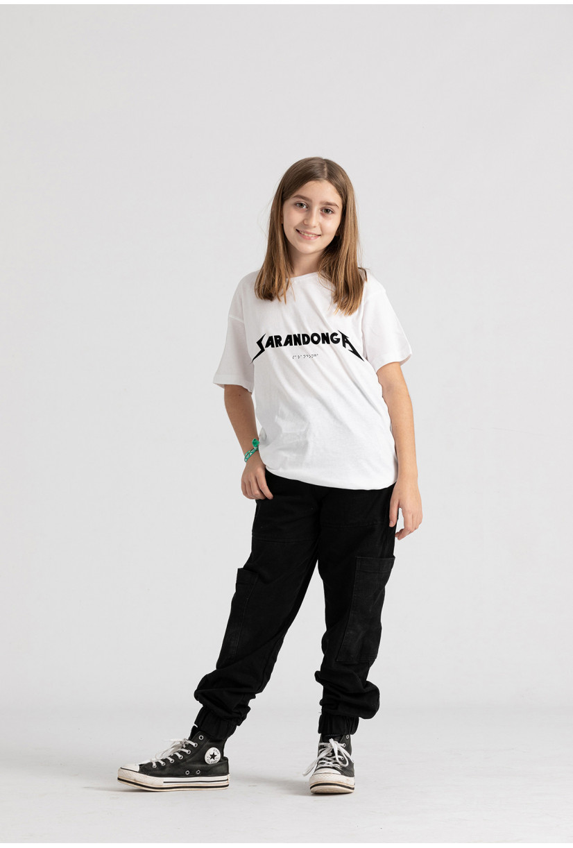 Camiseta Sarandonga braille...
