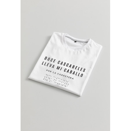 Camiseta Cascabeles braille chica