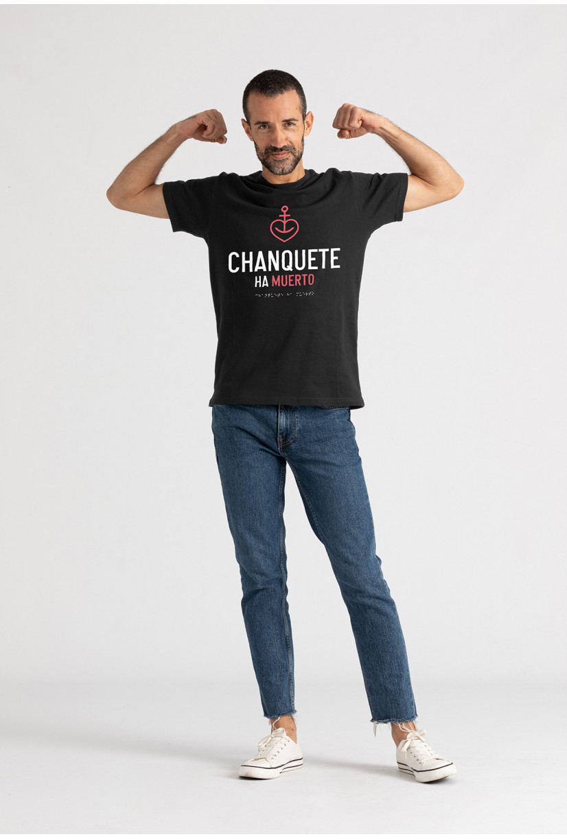 Camiseta Chanquete braille...