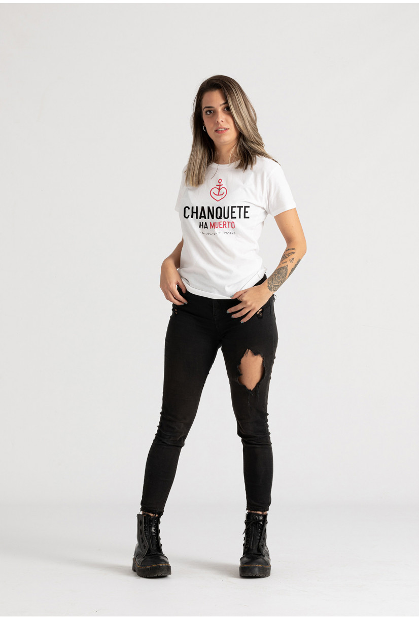 Camiseta Chanquete braille...