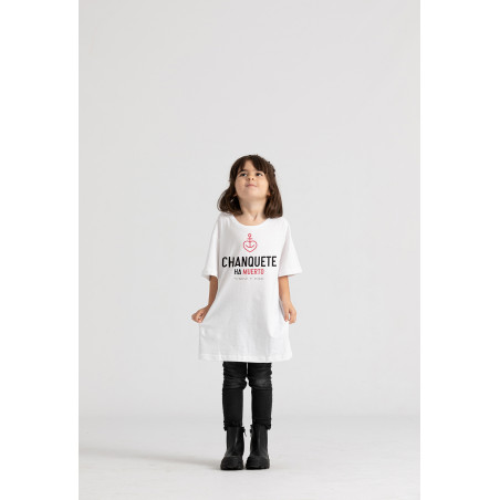 Camiseta Chanquete braille infantil