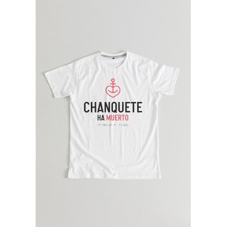 Camiseta Chanquete braille infantil