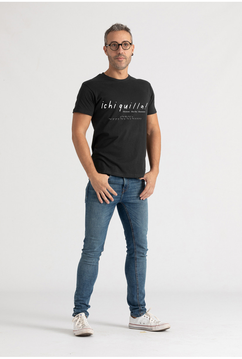 Camiseta Chiquilla braille...