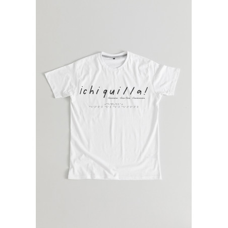 Camiseta Chiquilla braille unisex