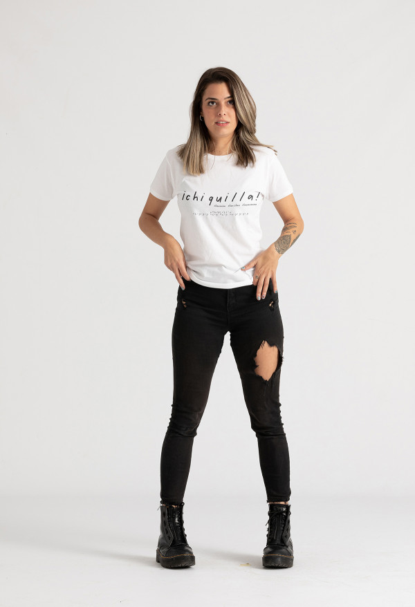 Camiseta Chiquilla braille chica