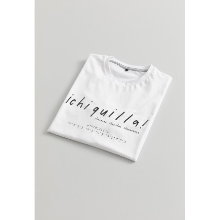 Camiseta Chiquilla braille infantil