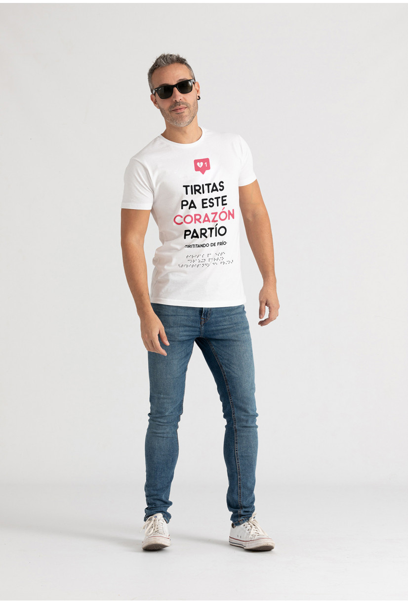 Camiseta Corazón partío...