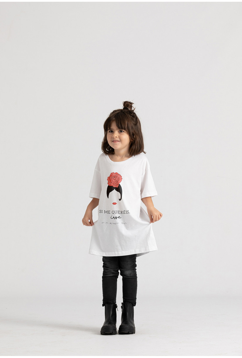 Camiseta Lola braille infantil