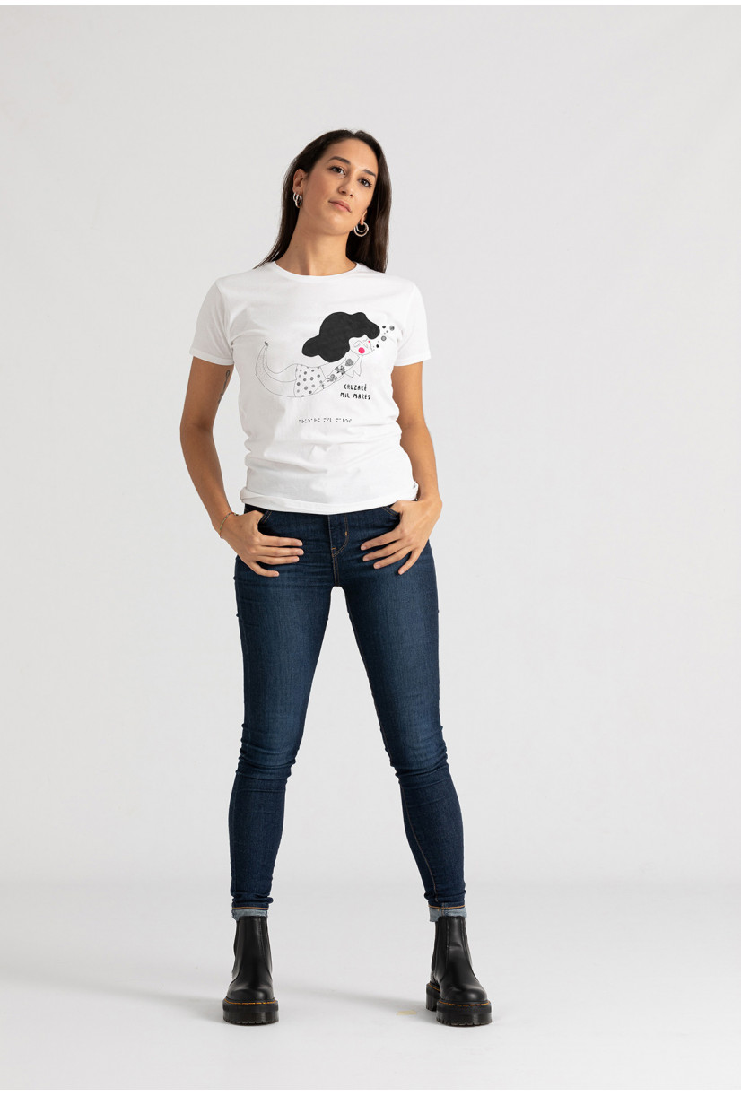 Camiseta Mil mares Braille...