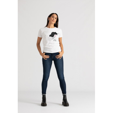 Camiseta Mil mares Braille Chica