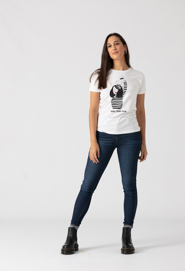 Camiseta Mímate Braille Chica