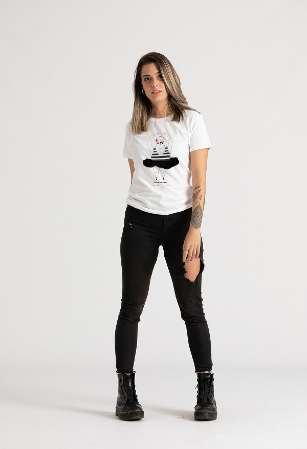 Camiseta Mis sueños Braille Chica