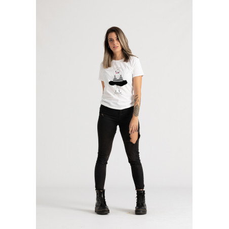Camiseta Mis sueños Braille Chica