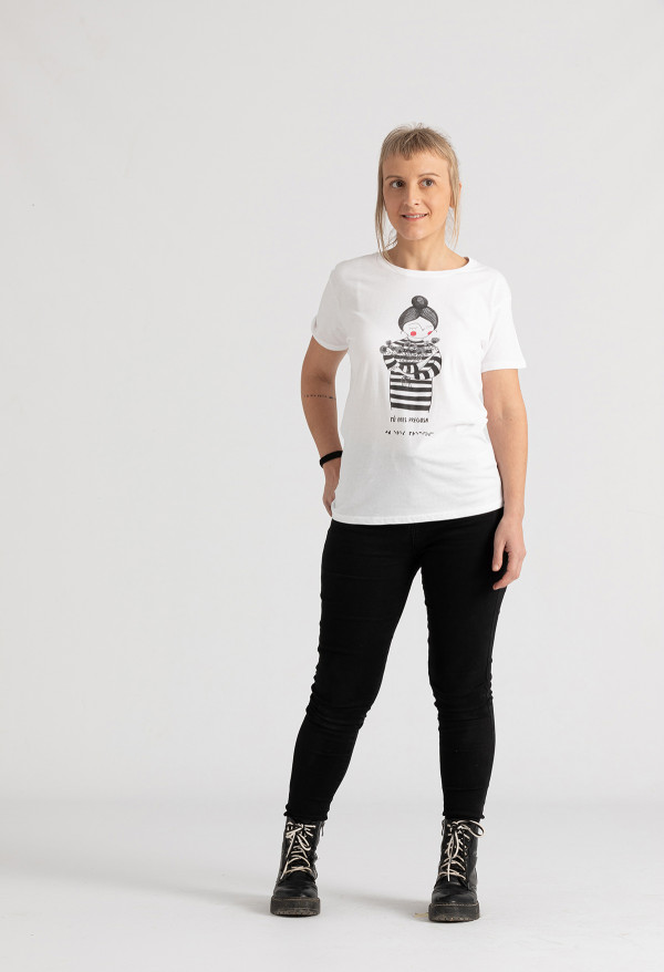 Camiseta Preciosa Braille Chica