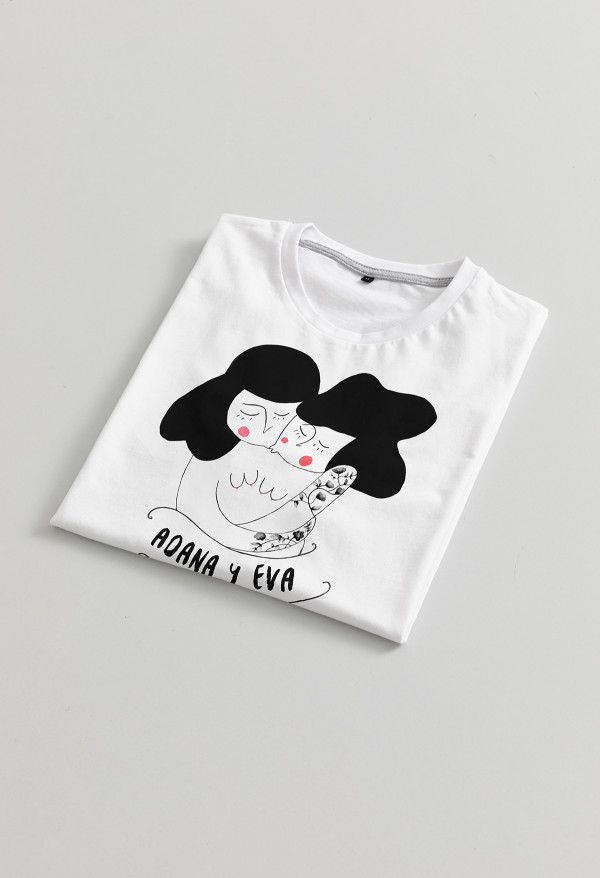 Camiseta Adana y Eva Chica