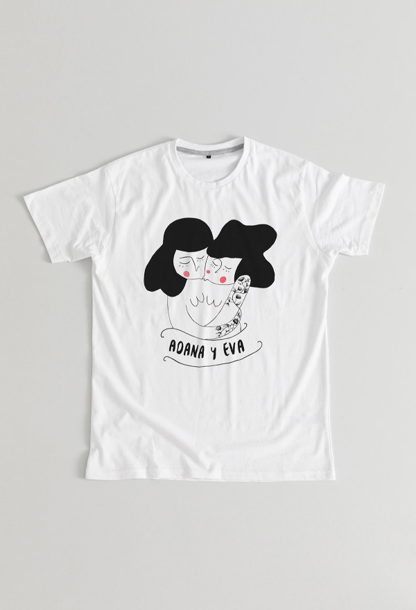 Camiseta Adana y Eva Chica