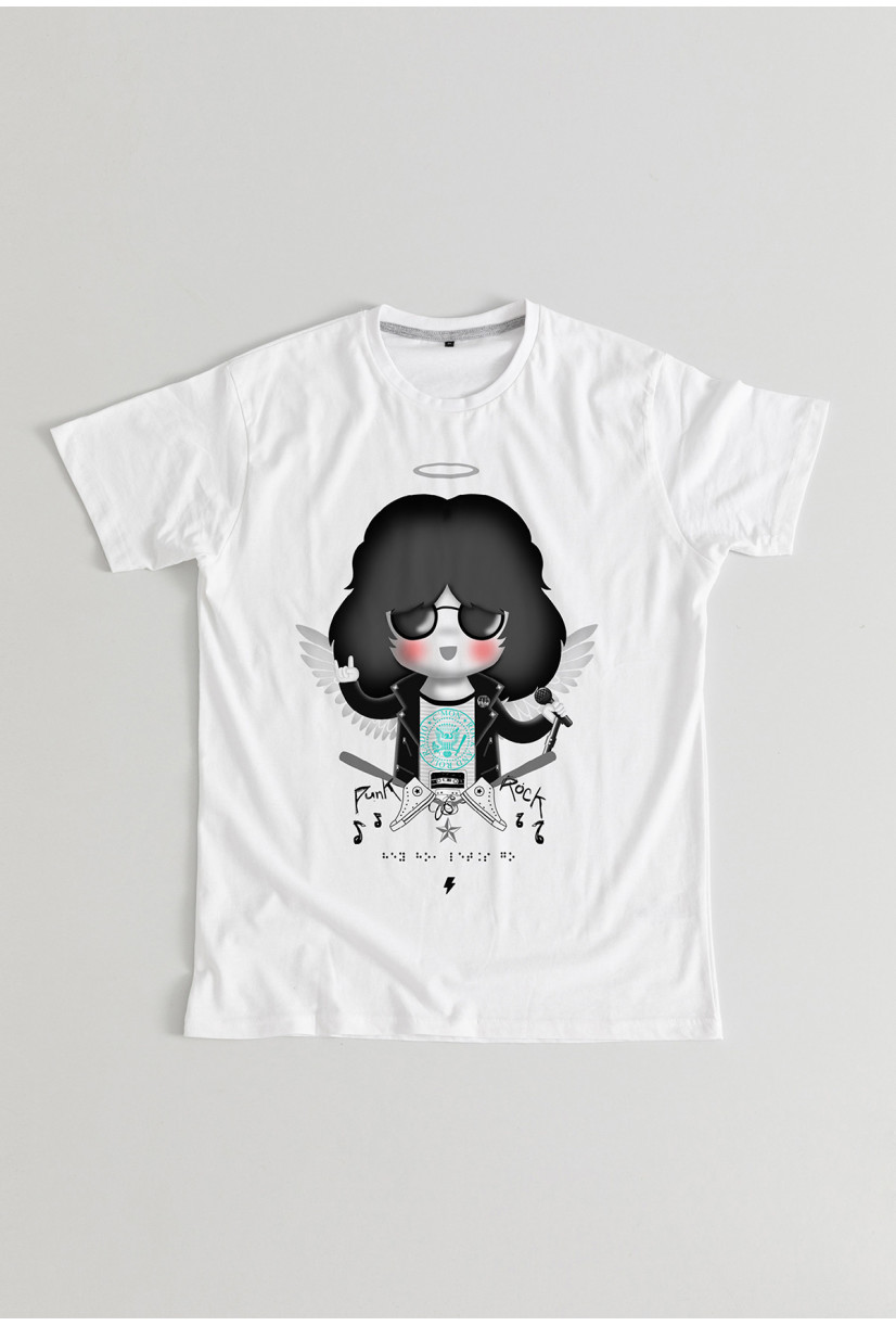Camiseta Joey angel BN...