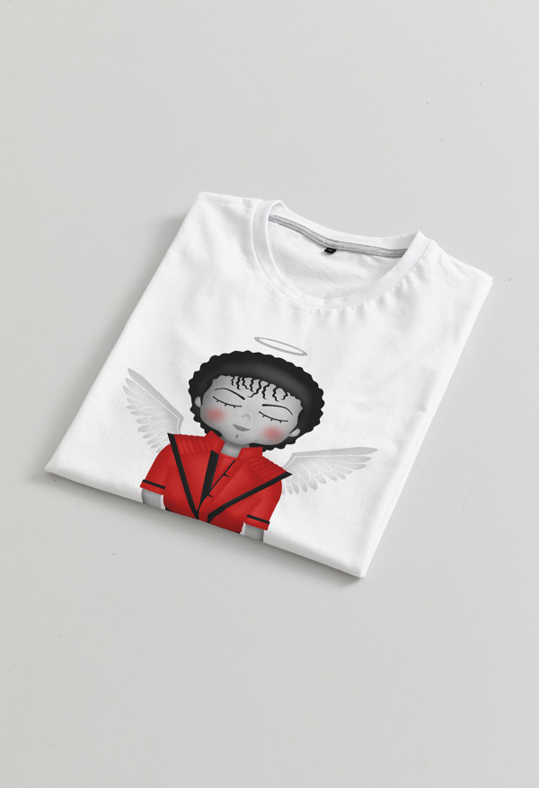 Camiseta Michael angel BN Braille Unisex