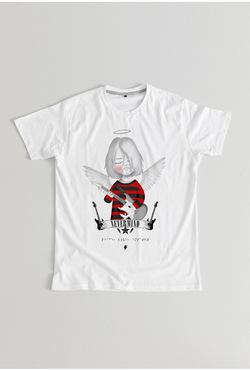Camiseta Kurt Cobain BN...