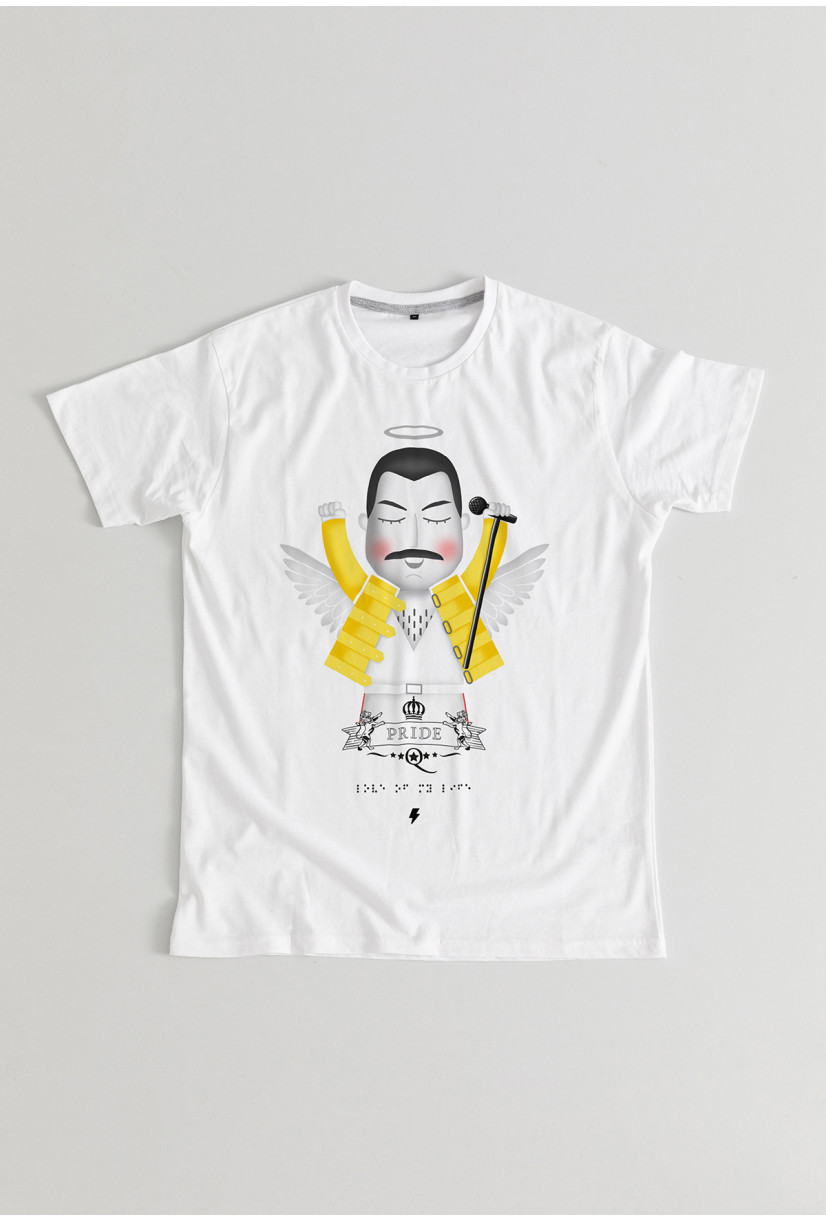 Camiseta Freddie angel BN...