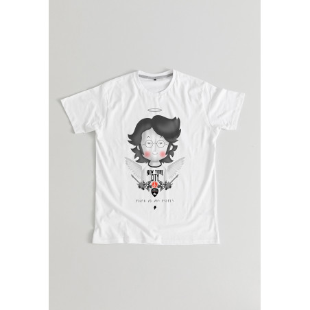 Camiseta John angel BN Braille Chica