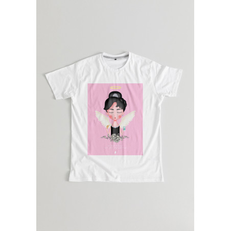 Camiseta Audrey angel Braille Chica