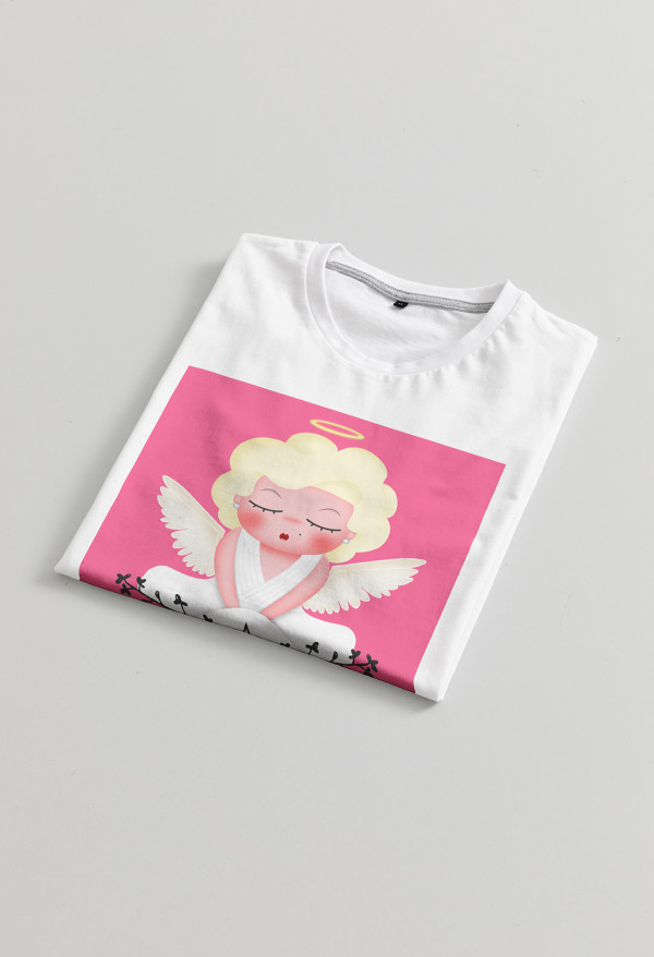 Camiseta Marilyn angel Braille Chica