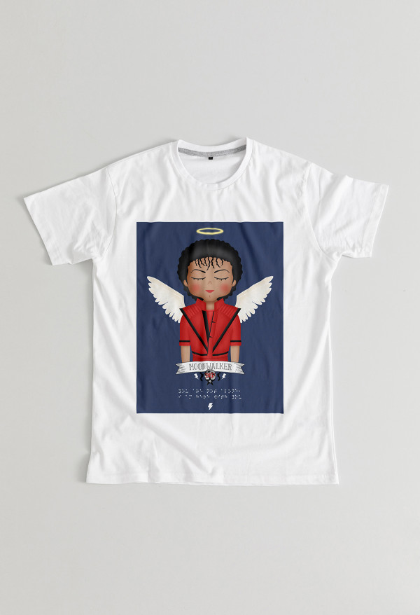 Camiseta Michael angel Braille Chica