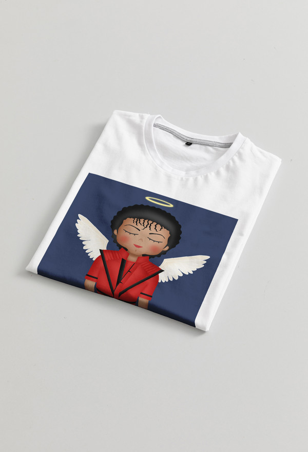 Camiseta Michael angel Braille Chica