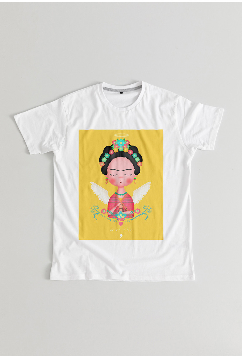 Camiseta Frida angel...