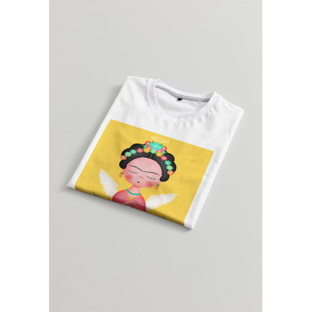 Camiseta Frida angel Braille infantil