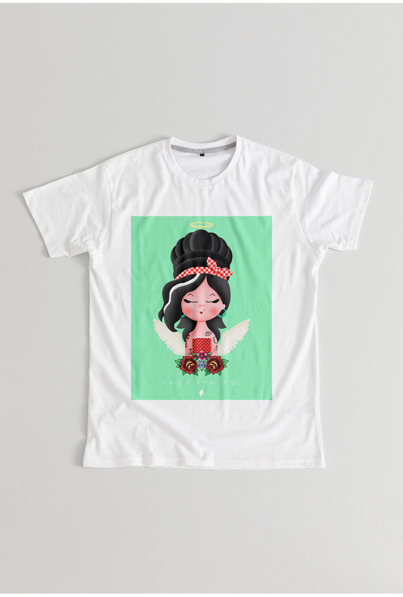 Camiseta Amy angel Braille...