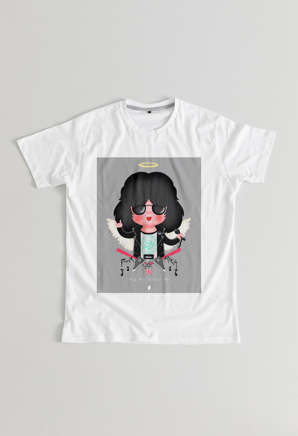 Camiseta Joey angel Braille infantil