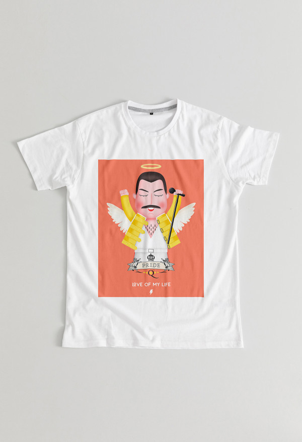 Camiseta Freddie angel Chica