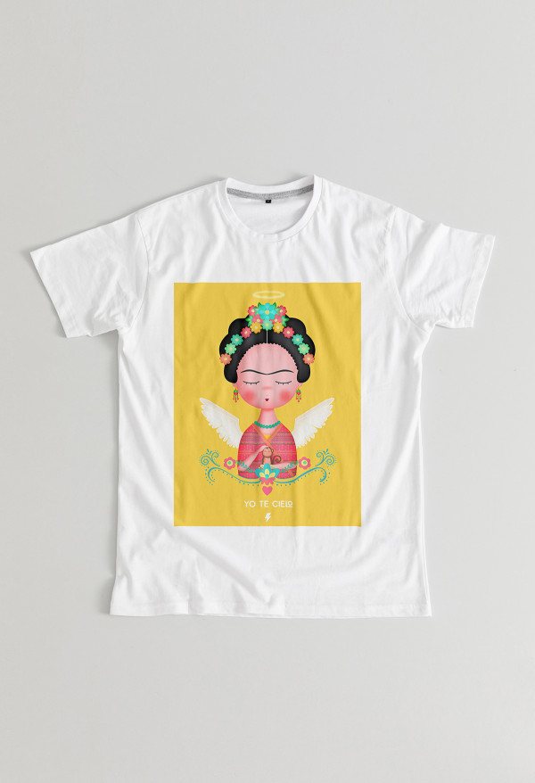Camiseta Frida angel infantil