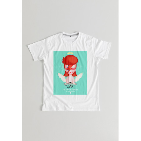 Camiseta Bowie angel infantil
