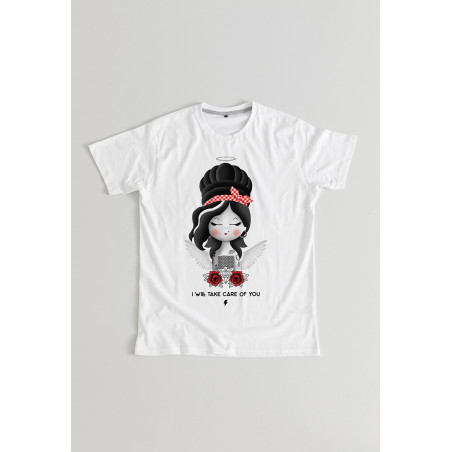 Camiseta Amy BN angel Chica