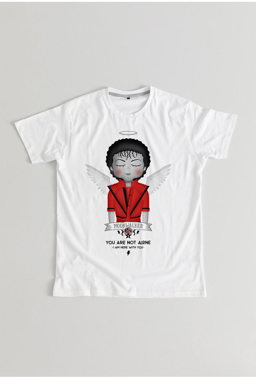 Camiseta Michael angel BN...