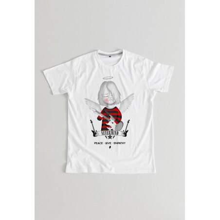 Camiseta Kurt angel BN Chica