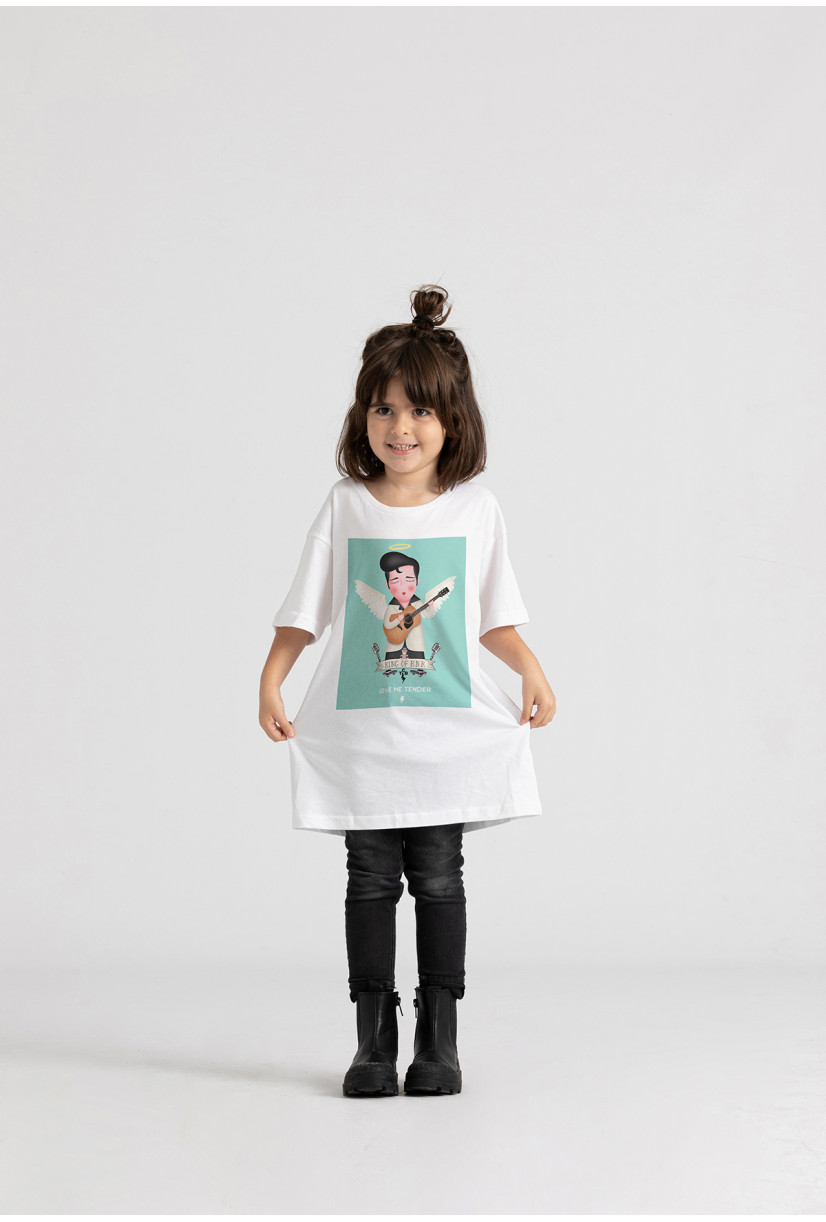 Camiseta Elvis angel infantil