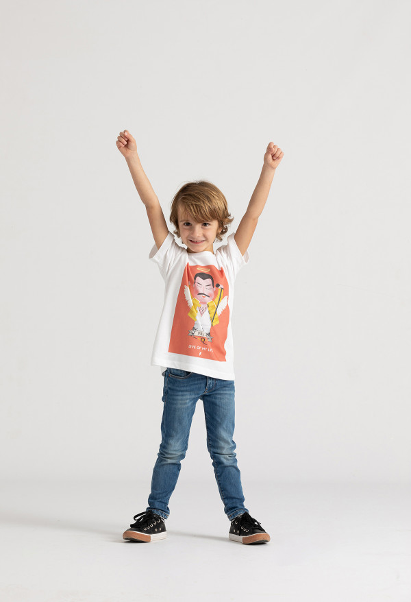 Camiseta Freddie angel infantil