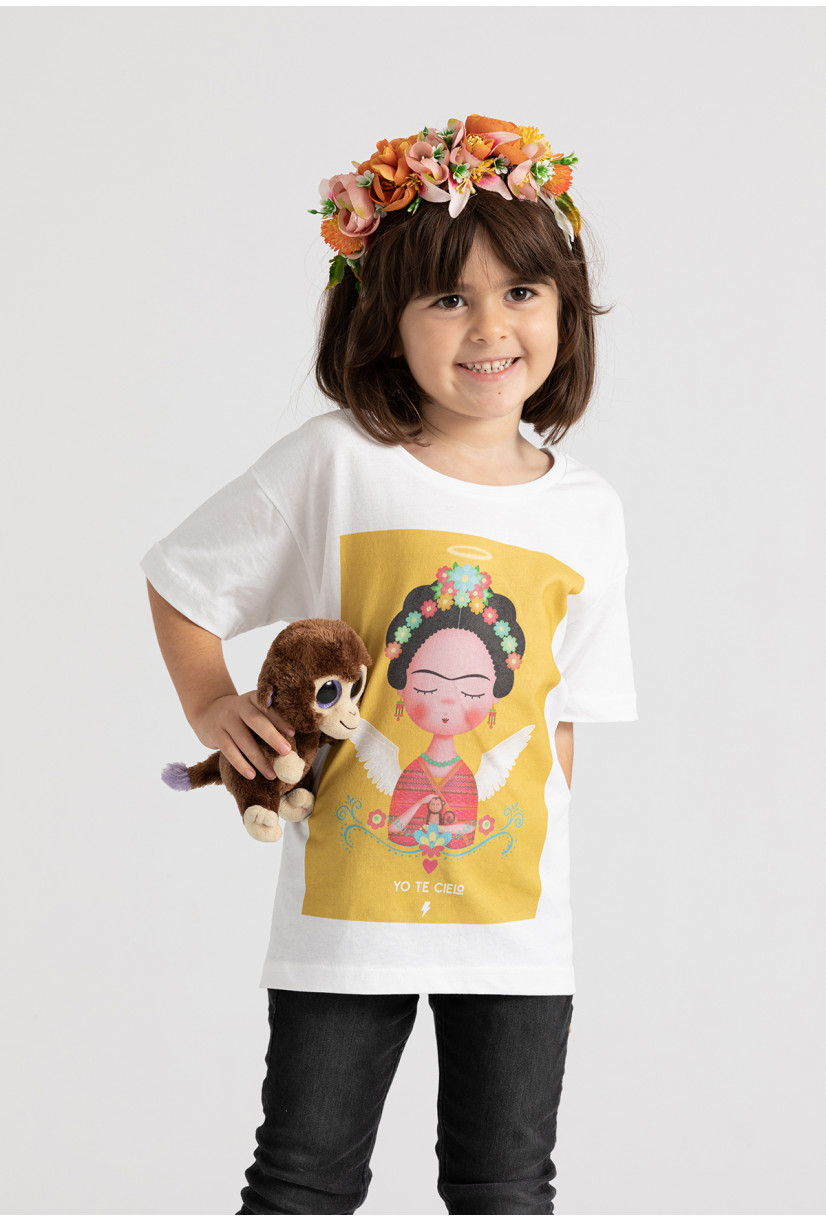 Camiseta Frida angel infantil