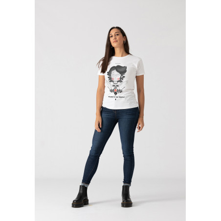 Camiseta John angel BN Chica