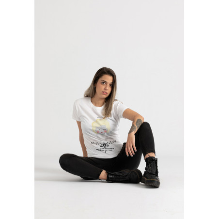 Camiseta Marilyn angel BN Chica
