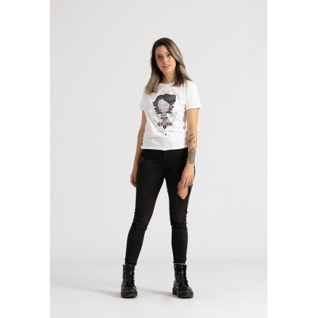 Camiseta John angel BN Braille Chica