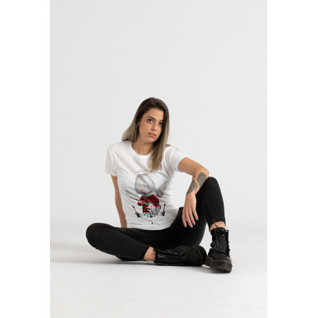 Camiseta Kurt angel BN Braille Chica