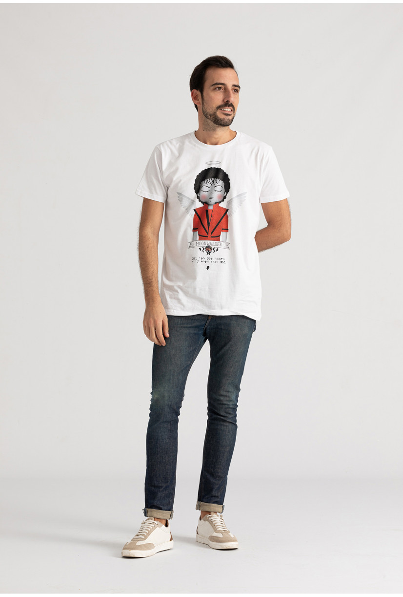 Camiseta Michael angel BN...